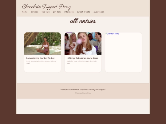 entries screenshot