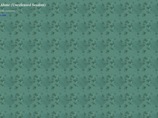 audio/alone screenshot