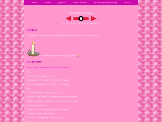 poetry screenshot