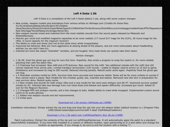 l4duke/left4duke screenshot