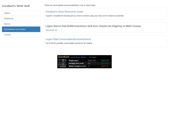 spreadsheets screenshot