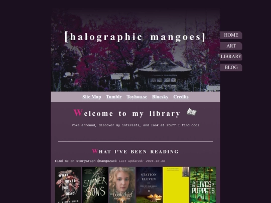 library screenshot