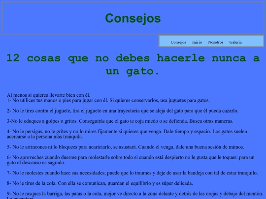 consejos screenshot