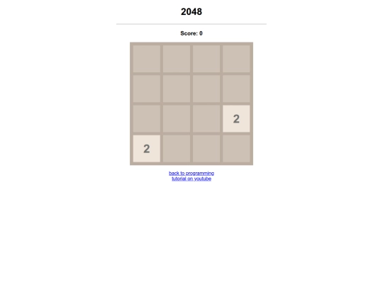 twentyfortyeight screenshot