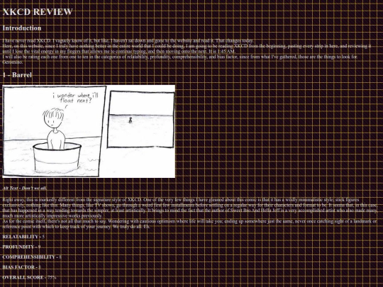 xkcdreview screenshot