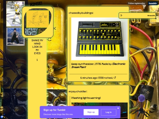 rinse screenshot