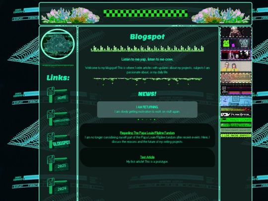 blogspot screenshot