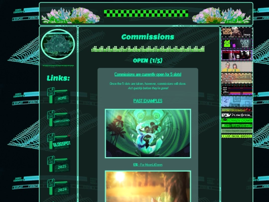 commissions screenshot