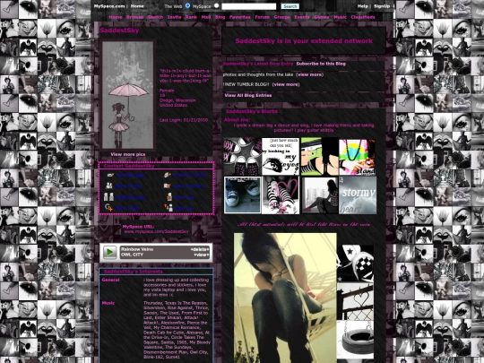 myspace/SaddestSky screenshot