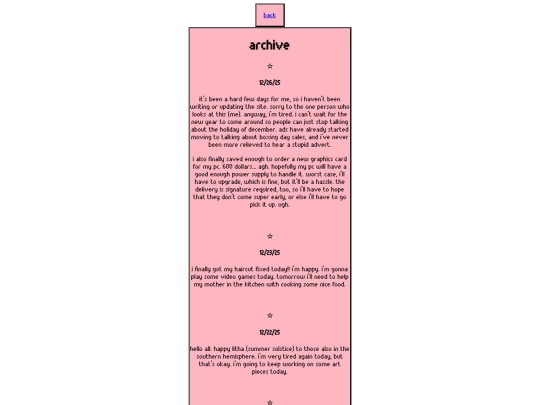 archive screenshot