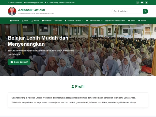 index screenshot
