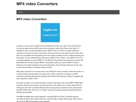 MP4conv screenshot