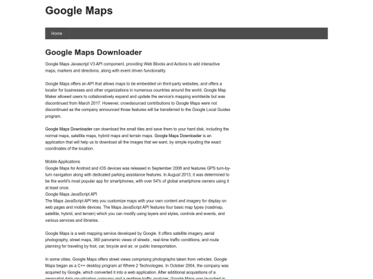 mapdownloader screenshot