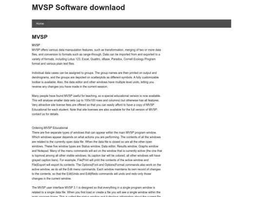 mvspsoft screenshot