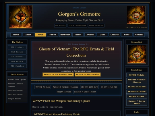 gov-errata screenshot