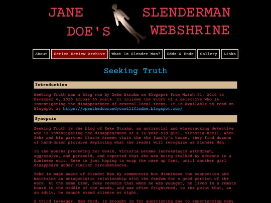 seeking-truth screenshot