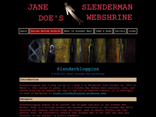 slenderbloggins screenshot