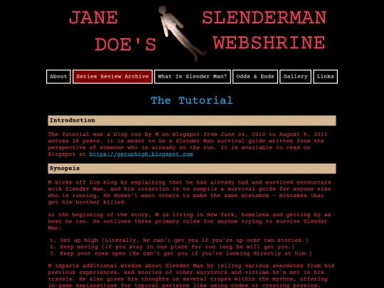 the-tutorial screenshot