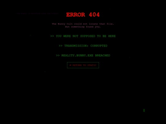 not_found screenshot