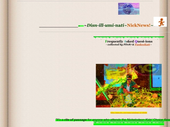 FAQ screenshot