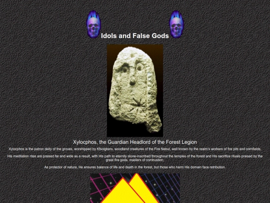IDOLS_and_FALSE_GODS screenshot