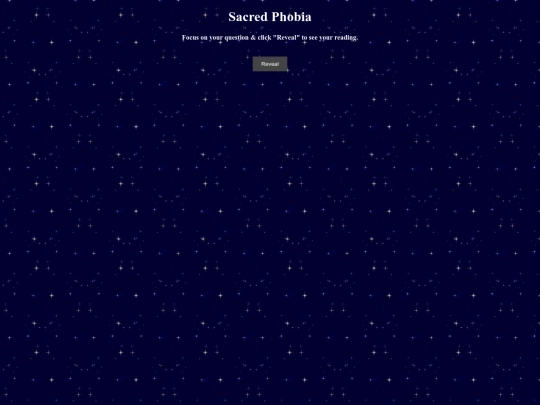 TV/Sacred_Phobia screenshot