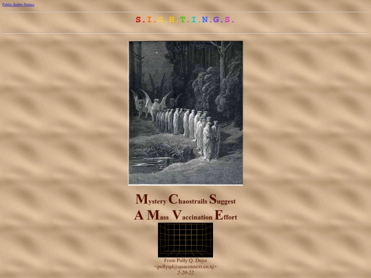 sightings screenshot