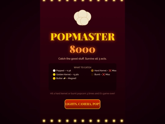 popcorn screenshot