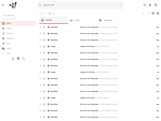 duckmail screenshot