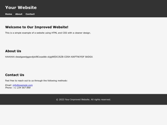 site screenshot
