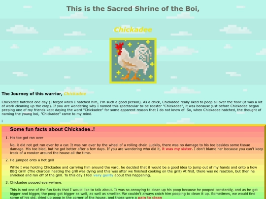 chickadee screenshot