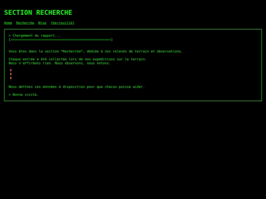 recherche screenshot