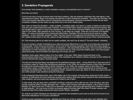 5.DandelionPropaganda screenshot