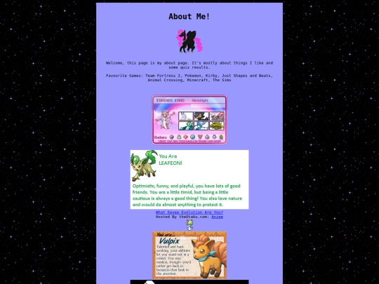 test screenshot