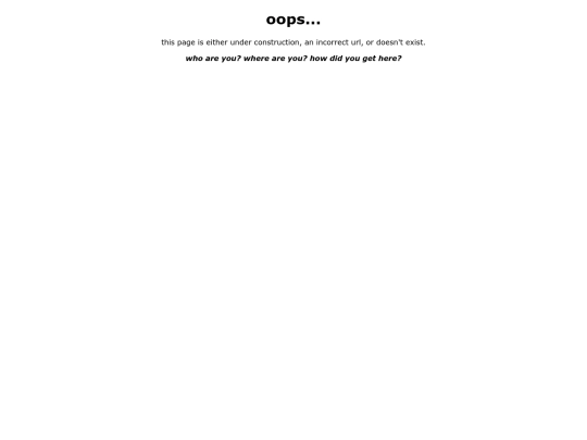 not_found screenshot