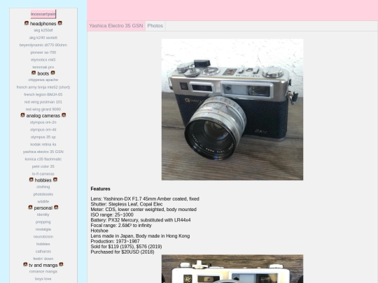 yashicaelectro screenshot
