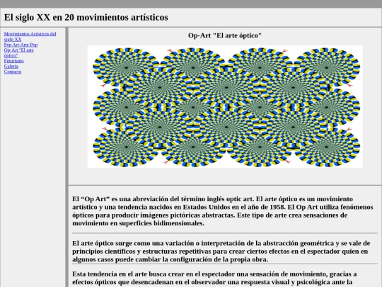 arte/opArt screenshot