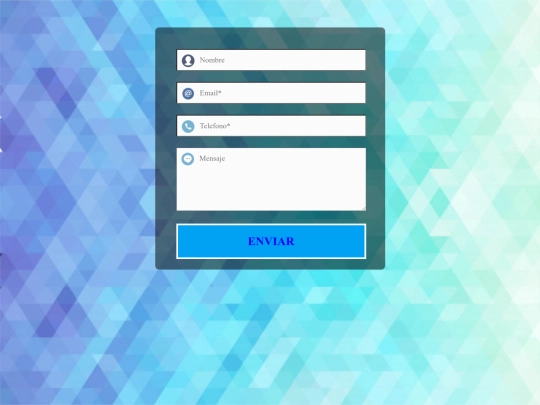 cursos/formulario screenshot