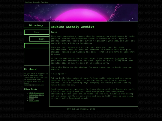 cases screenshot