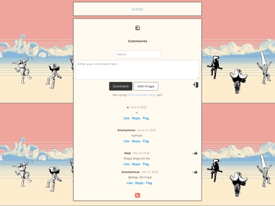 guestbook screenshot