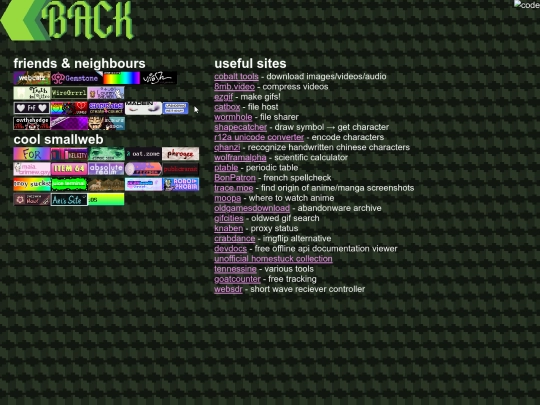 col/coolsite screenshot