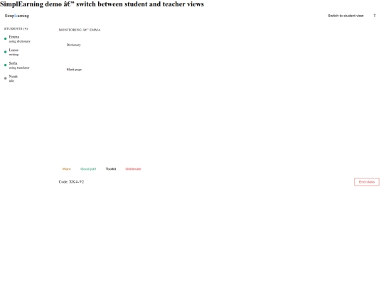 simplearning_demo_v2 screenshot