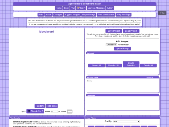test screenshot