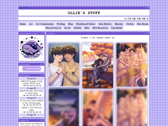 zines screenshot