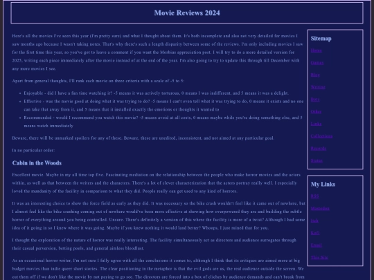 blog/MovieReviews2024 screenshot