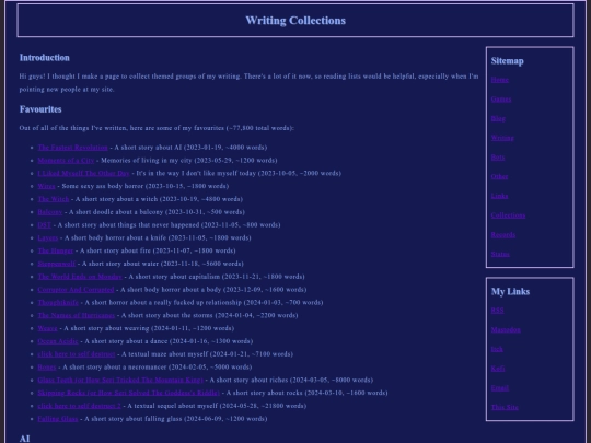collections screenshot