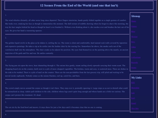 writing/12ScenesFromtheEndoftheWorld(andonethatisn't) screenshot