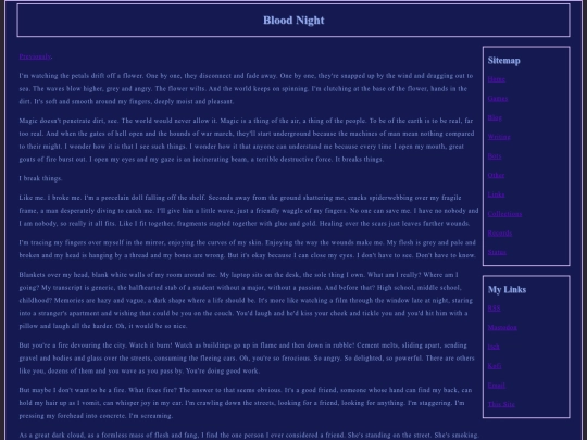 writing/BloodNight screenshot