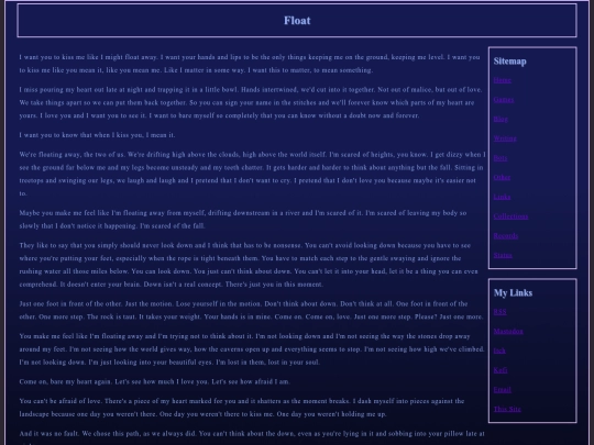 writing/Float screenshot