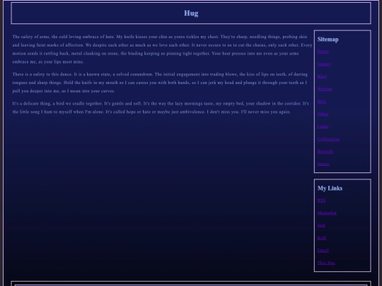 writing/Hug screenshot